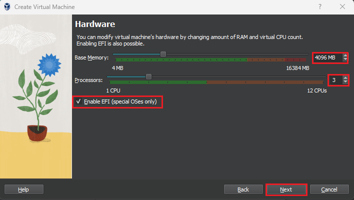 Configuring Hardware For Ubuntu on VirtualBox