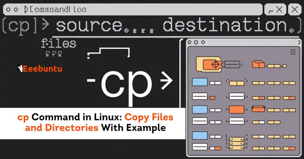 cp Command in Linux Copy Files and Directories With Example