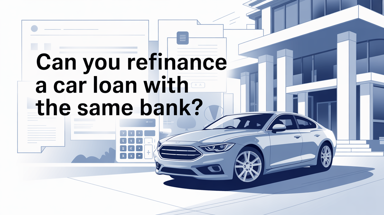 Can You Refinance a Car Loan With the Same Bank?