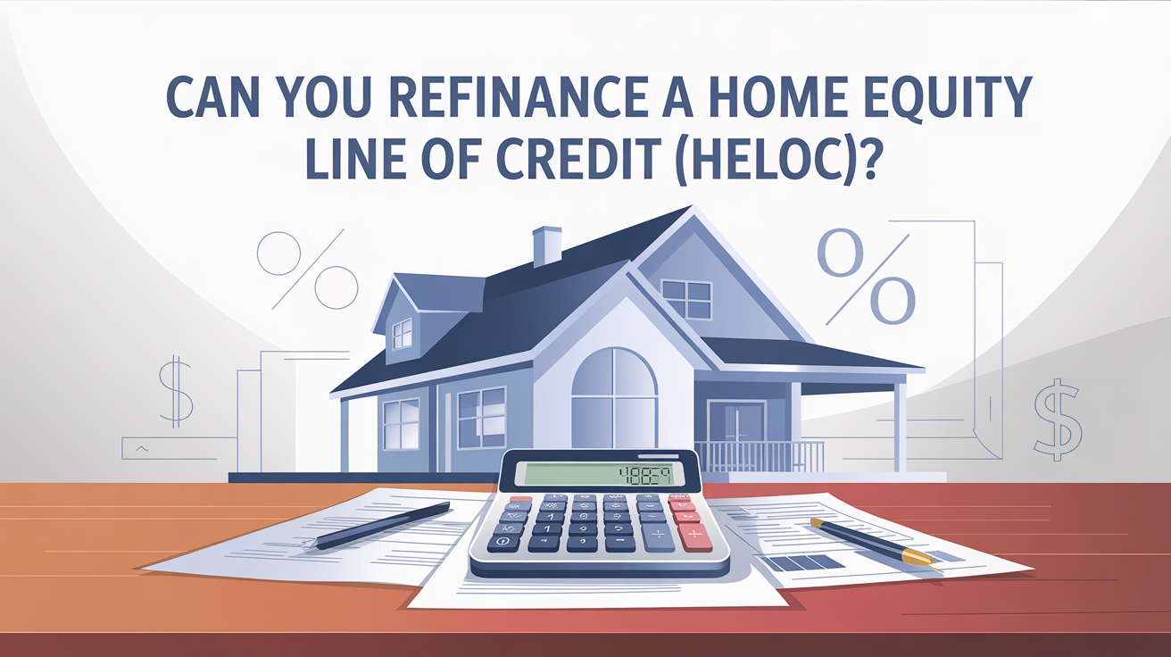 Can You Refinance a Home Equity Line of Credit