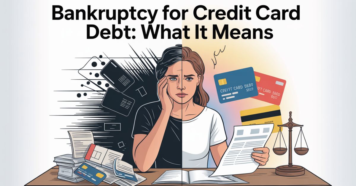 Bankruptcy for Credit Card Debt What It Means