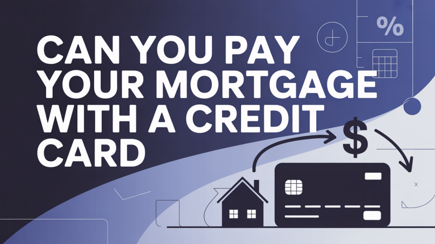 Can You Pay Your Mortgage with a Credit Card