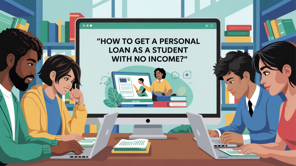 How to Get a Personal Loan as a Student With No Income?
