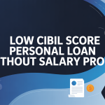 Low Cibil Score Personal Loan without Salary Proof