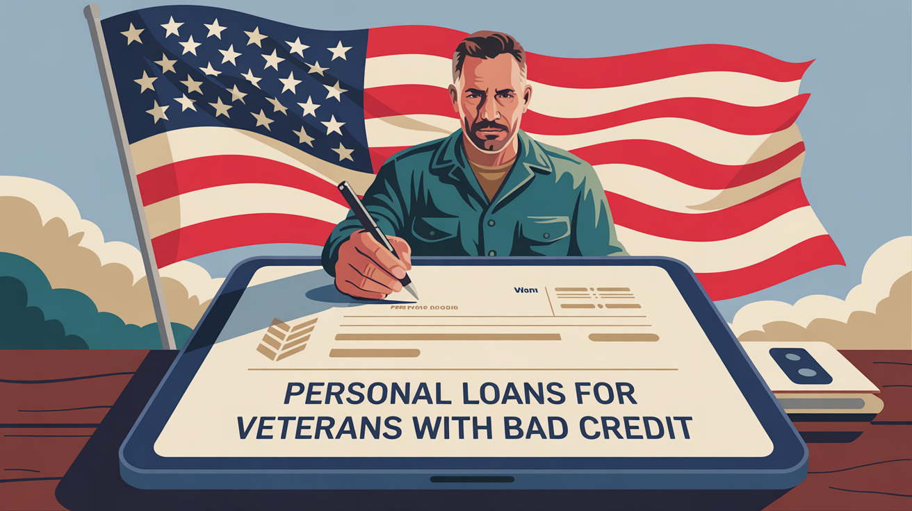 Personal Loans for Veterans with Bad Credit​